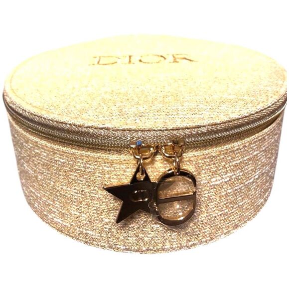 Dior Gold Limited Holiday Vanity Makeup Case 2024 Edition - Picture 2 of 6